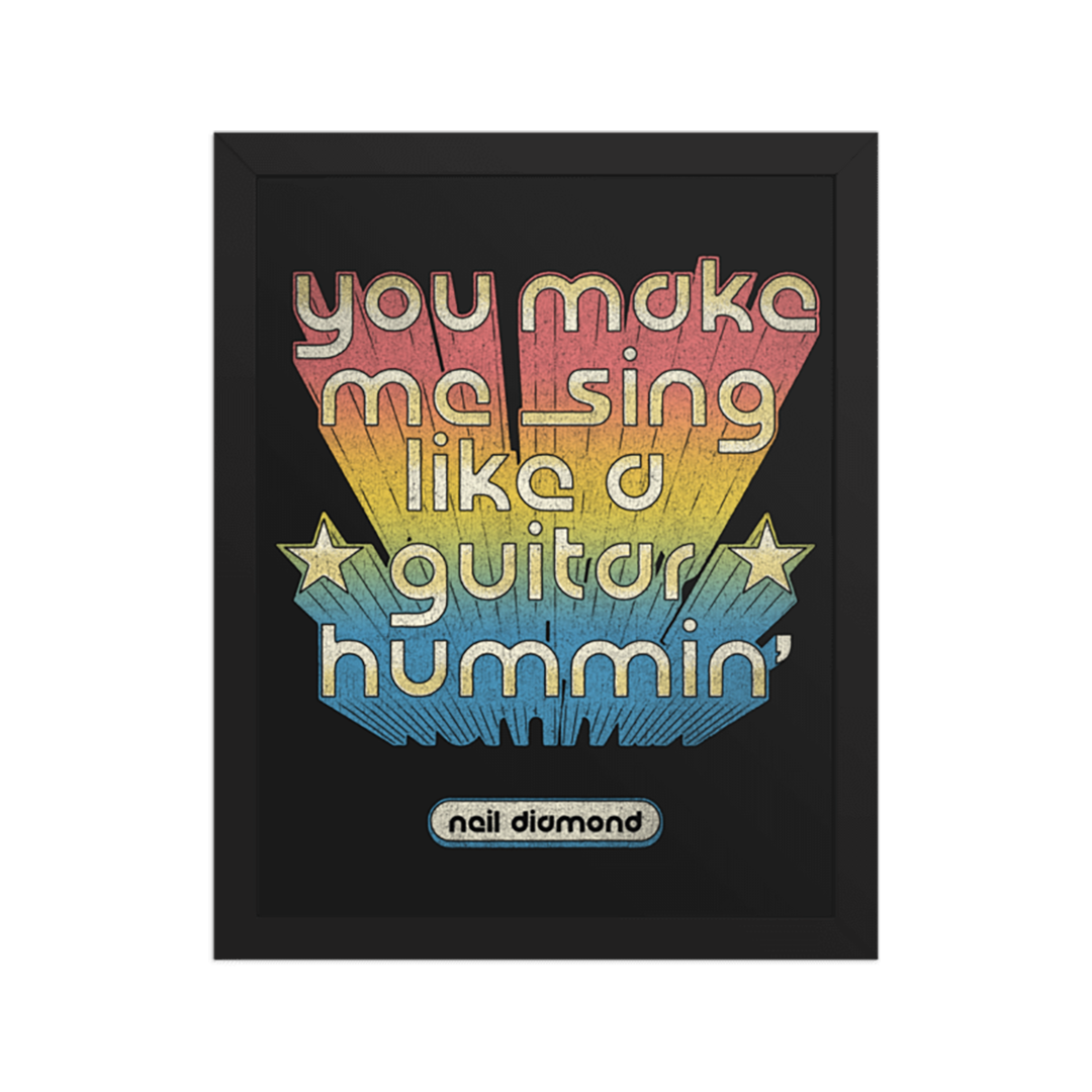 Neil Diamond - You Make Me Sing Litho